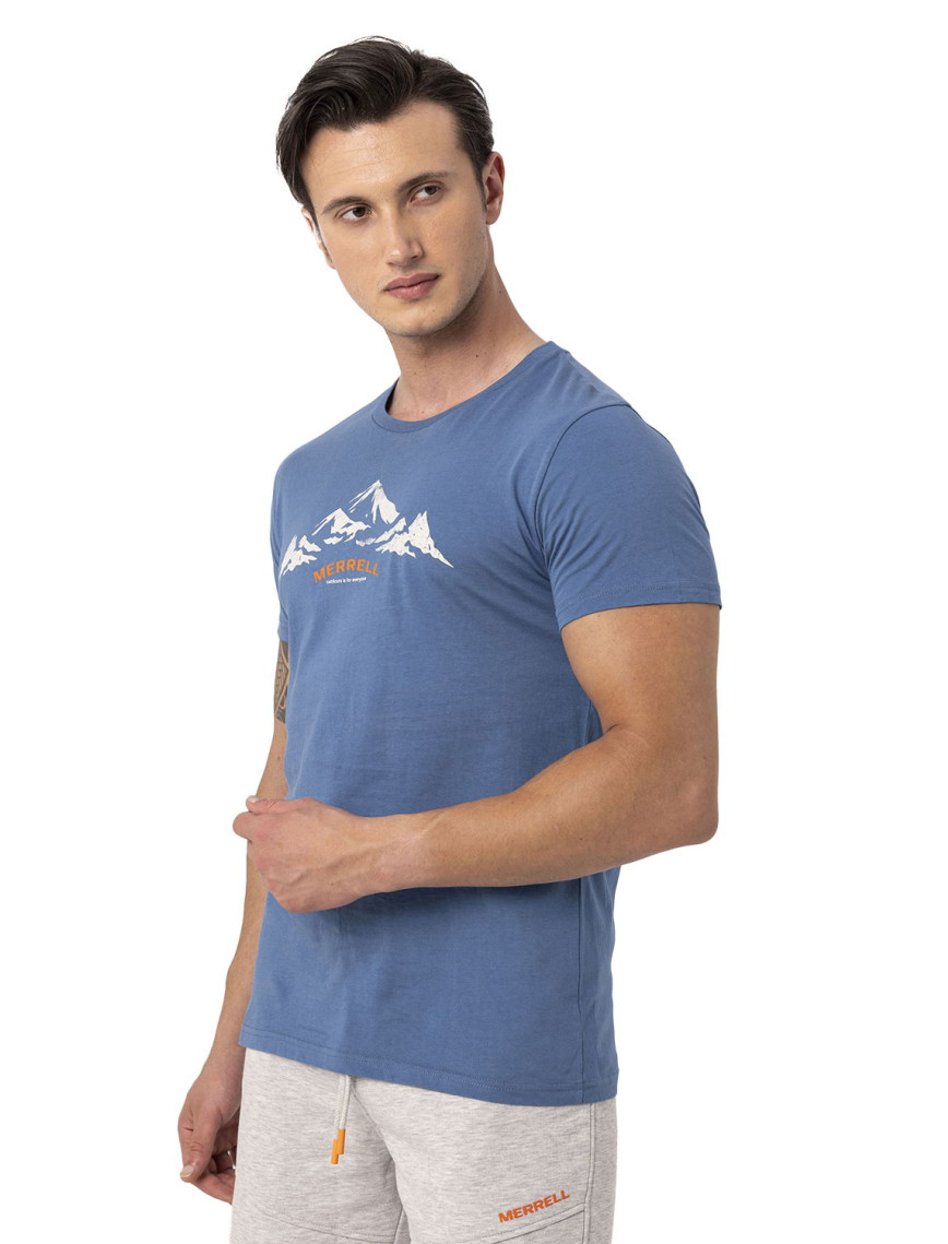 Merrell Taurus Erkek Mavi Tişört
