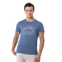 Merrell Tobi Erkek Mavi Tişört Merrell Tobi Erkek Mavi Tişört