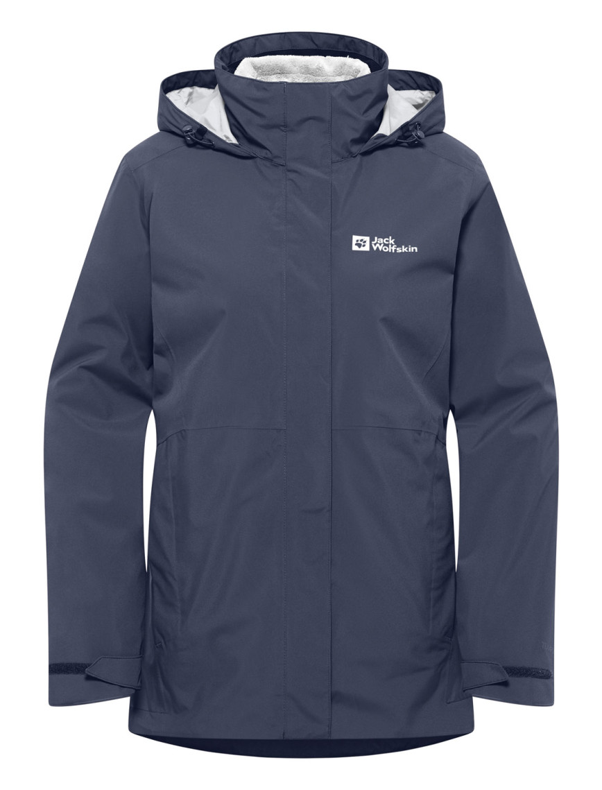 Jack Wolfskin Rotwand 3in1 Kadın Outdoor Ceketi Jack Wolfskin Rotwand 3in1 Kadın Outdoor Ceketi