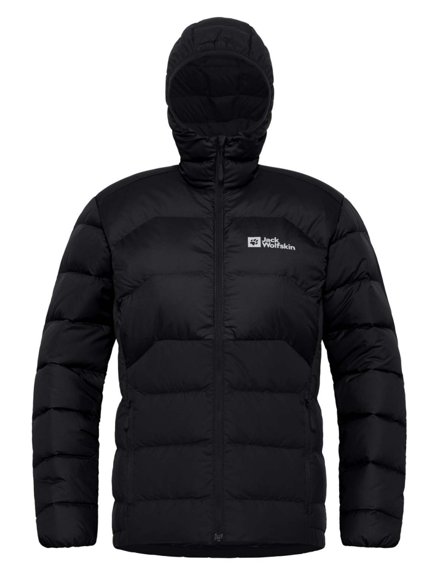 Jack Wolfskin Ather Down Hoody Kadın Siyah Outdoor Ceketi Jack Wolfskin Ather Down Hoody Kadın Siyah Outdoor Ceketi