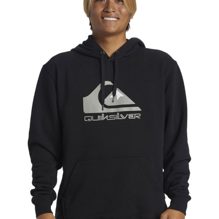 Quiksilver Big Logo Hoodie Erkek Siyah Sweatshirt Quiksilver Big Logo Hoodie Erkek Siyah Sweatshirt