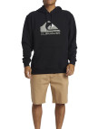 Quiksilver Big Logo Hoodie Erkek Siyah Sweatshirt Quiksilver Big Logo Hoodie Erkek Siyah Sweatshirt