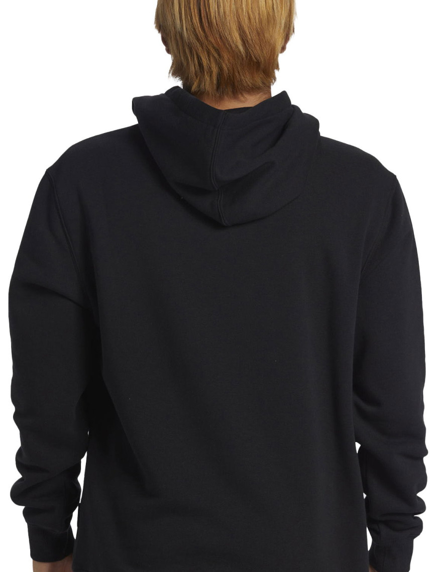 Quiksilver Big Logo Hoodie Erkek Siyah Sweatshirt Quiksilver Big Logo Hoodie Erkek Siyah Sweatshirt