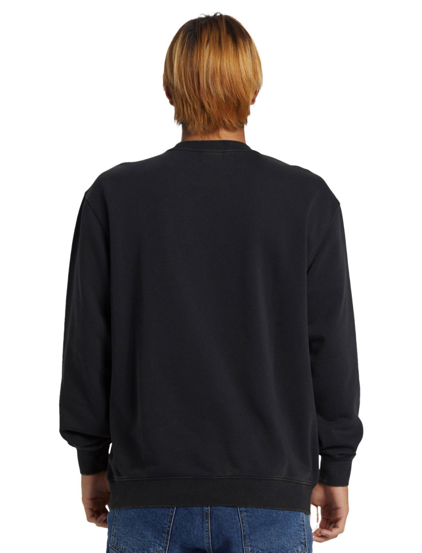 Quiksilver Salt Water Crew Erkek Siyah Sweatshirt Quiksilver Salt Water Crew Erkek Siyah Sweatshirt