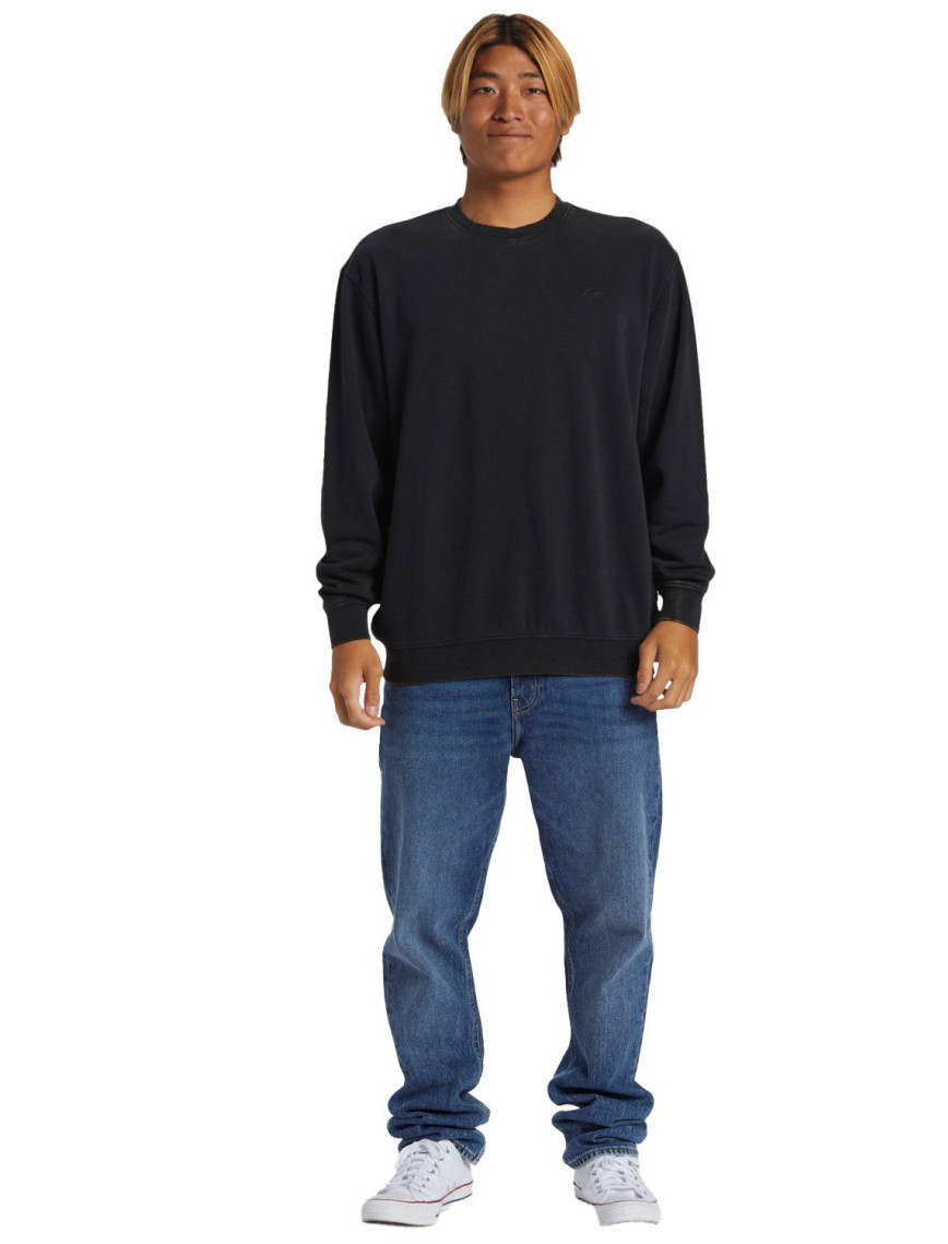 Quiksilver Salt Water Crew Erkek Siyah Sweatshirt Quiksilver Salt Water Crew Erkek Siyah Sweatshirt