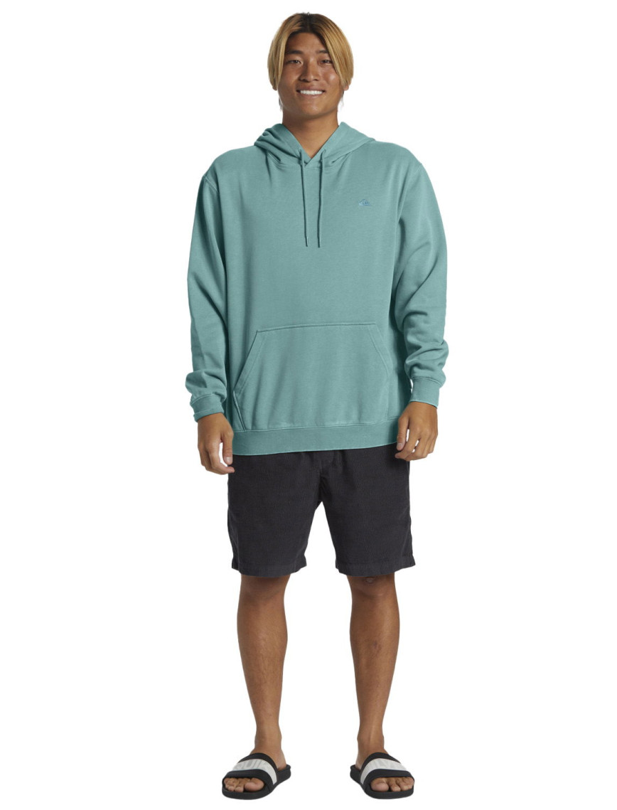 Quiksilver Salt Water Hoodie Erkek Mavi Sweatshirt Quiksilver Salt Water Hoodie Erkek Mavi Sweatshirt