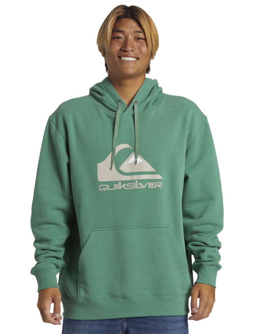 Quiksilver Big Logo Hoodie Erkek Yeşil Sweatshirt Quiksilver Big Logo Hoodie Erkek Yeşil Sweatshirt
