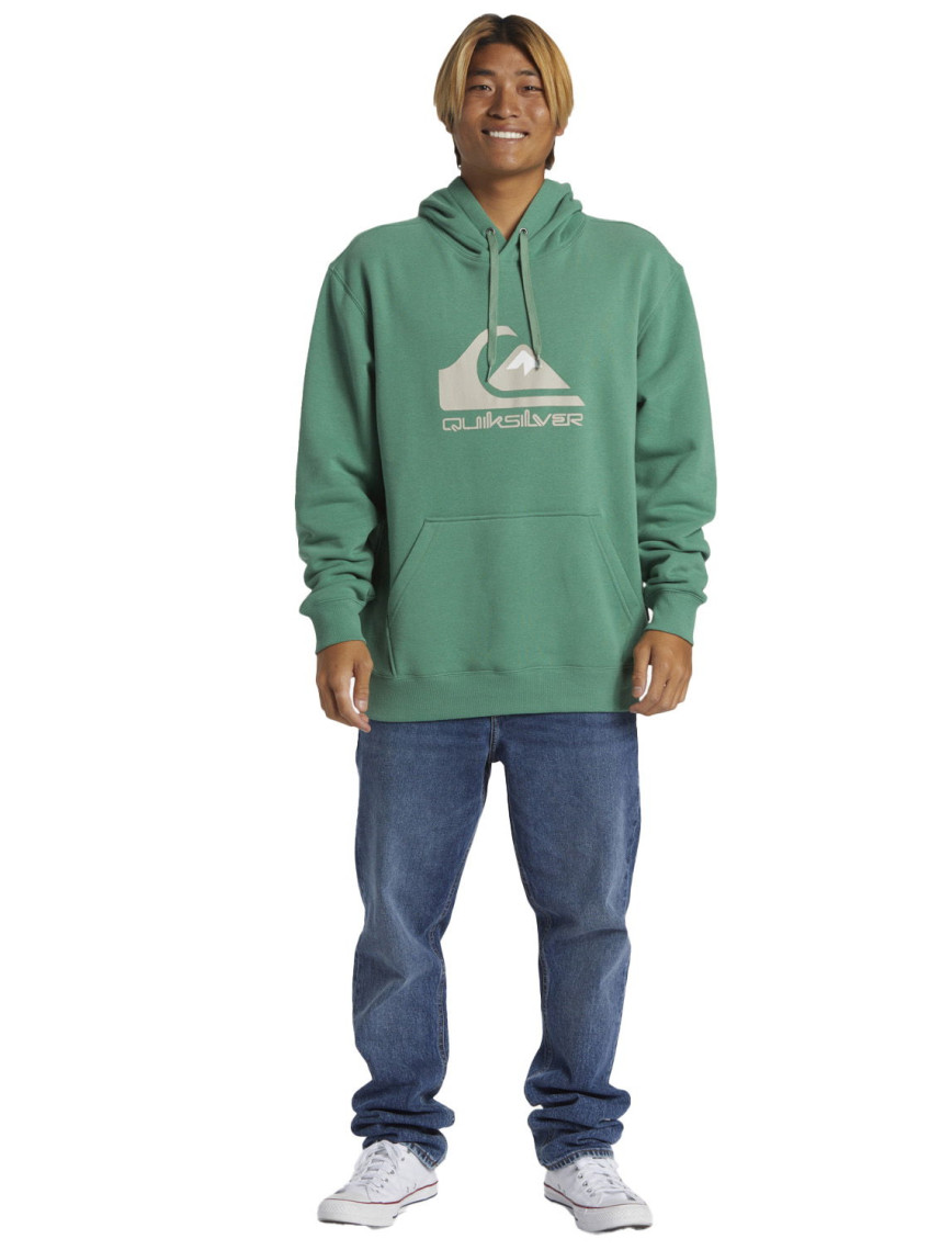 Quiksilver Big Logo Hoodie Erkek Yeşil Sweatshirt Quiksilver Big Logo Hoodie Erkek Yeşil Sweatshirt