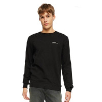Jack Wolfskin Mark Sweat Erkek Siyah Sweatshirt Jack Wolfskin Mark Sweat Erkek Siyah Sweatshirt