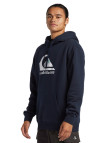 Quiksilver Big Logo Hoodie Erkek Mavi Sweatshirt Quiksilver Big Logo Hoodie Erkek Mavi Sweatshirt