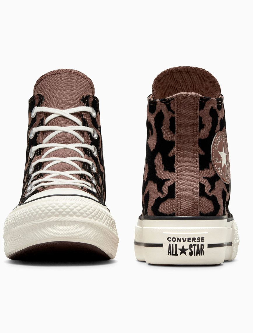 Converse Chuck Taylor All Star Lift Kadın Kahverengi Platform Sneaker Converse Chuck Taylor All Star Lift Kadın Kahverengi Platform Sneaker