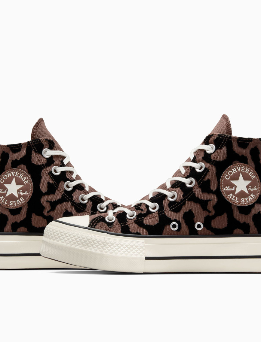 Converse Chuck Taylor All Star Lift Kadın Kahverengi Platform Sneaker Converse Chuck Taylor All Star Lift Kadın Kahverengi Platform Sneaker