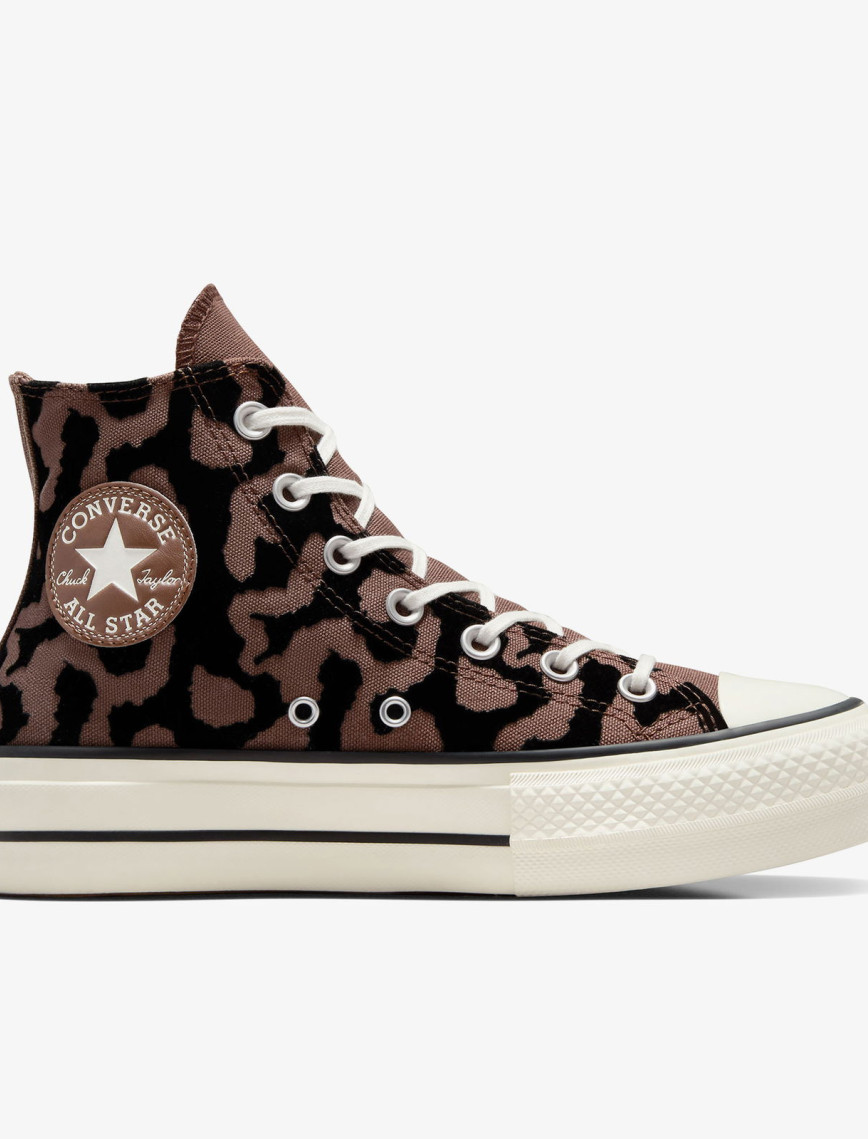Converse Chuck Taylor All Star Lift Kadın Kahverengi Platform Sneaker Converse Chuck Taylor All Star Lift Kadın Kahverengi Platform Sneaker