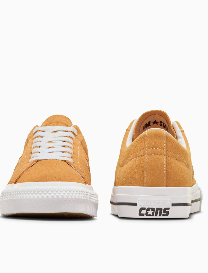 Converse One Star Pro Unisex Sarı Süet Sneaker Converse One Star Pro Unisex Sarı Süet Sneaker