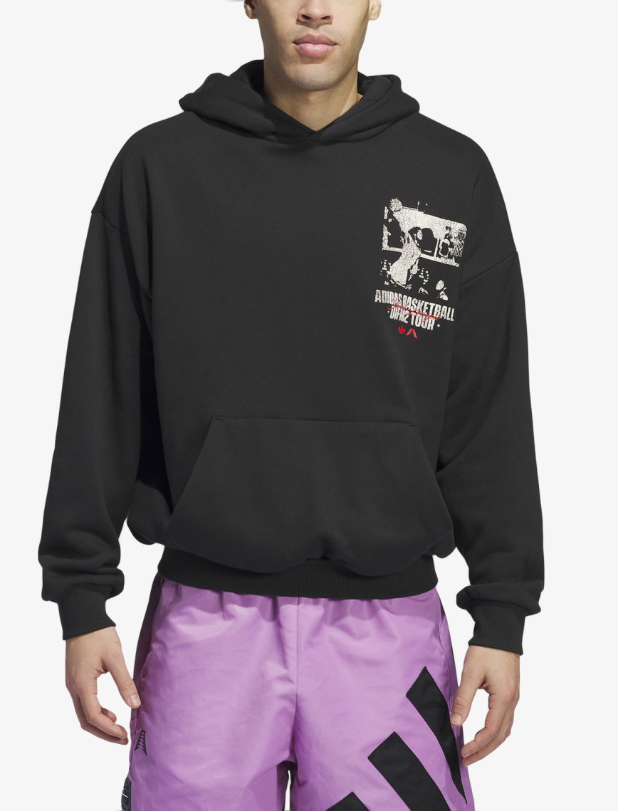 adidas A.E. Graphic Erkek Siyah Günlük Sweatshirt adidas A.E. Graphic Erkek Siyah Günlük Sweatshirt