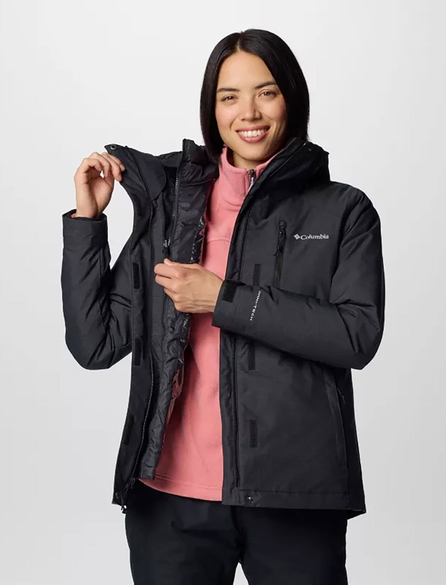 Columbia Whirlibird V Interchange Kadın Siyah Ceket Columbia Whirlibird V Interchange Kadın Siyah Ceket