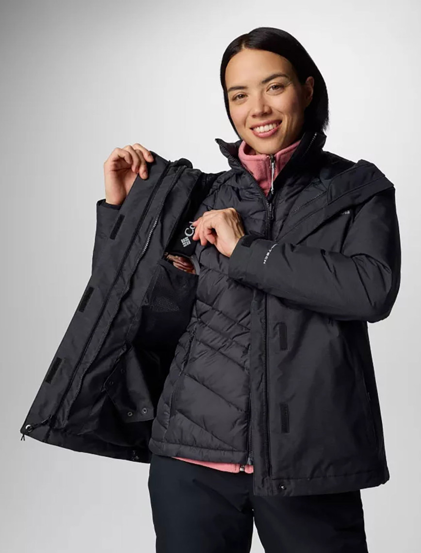 Columbia Whirlibird V Interchange Kadın Siyah Ceket Columbia Whirlibird V Interchange Kadın Siyah Ceket