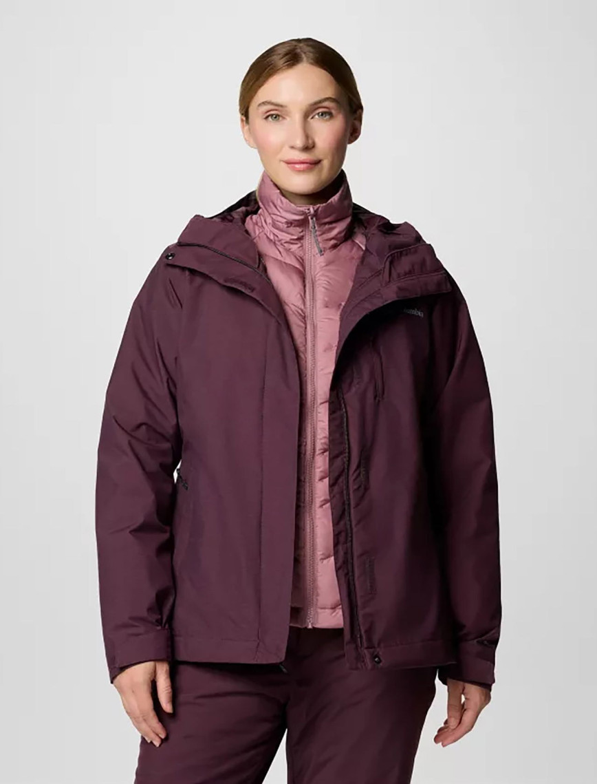 Columbia Whirlibird V Interchange Kadın Bordo Ceket Columbia Whirlibird V Interchange Kadın Bordo Ceket
