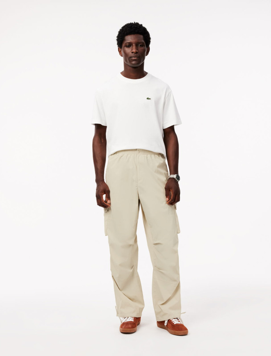 Lacoste Erkek Regular Fit Gri Kargo Pantolon