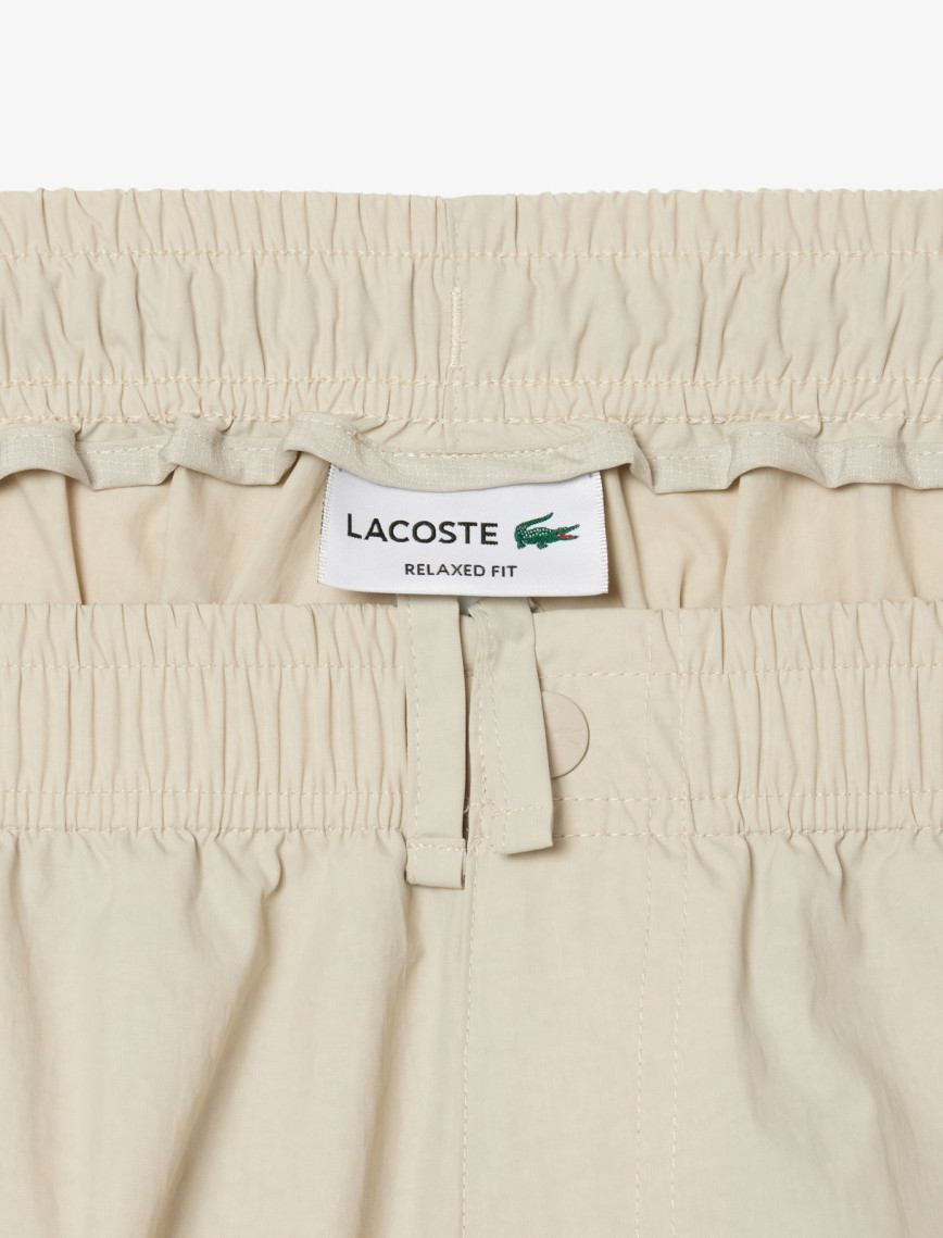 Lacoste Erkek Regular Fit Gri Kargo Pantolon