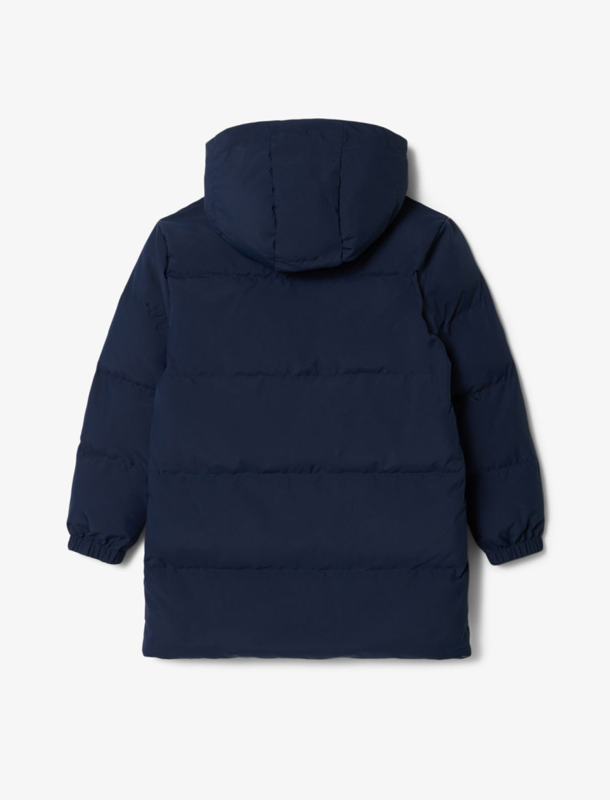 Lacoste Çocuk Kapüşonlu Lacivert Şişme Mont Lacoste Çocuk Kapüşonlu Lacivert Şişme Mont