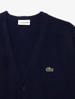 Lacoste Erkek Relaxed Fit V Yaka Lacivert Hırka Lacoste Erkek Relaxed Fit V Yaka Lacivert Hırka