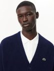 Lacoste Erkek Relaxed Fit V Yaka Lacivert Hırka Lacoste Erkek Relaxed Fit V Yaka Lacivert Hırka