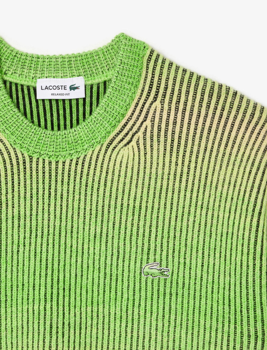 Lacoste Erkek Relaxed Fit Bisiklet Yaka Yeşil Kazak Lacoste Erkek Relaxed Fit Bisiklet Yaka Yeşil Kazak