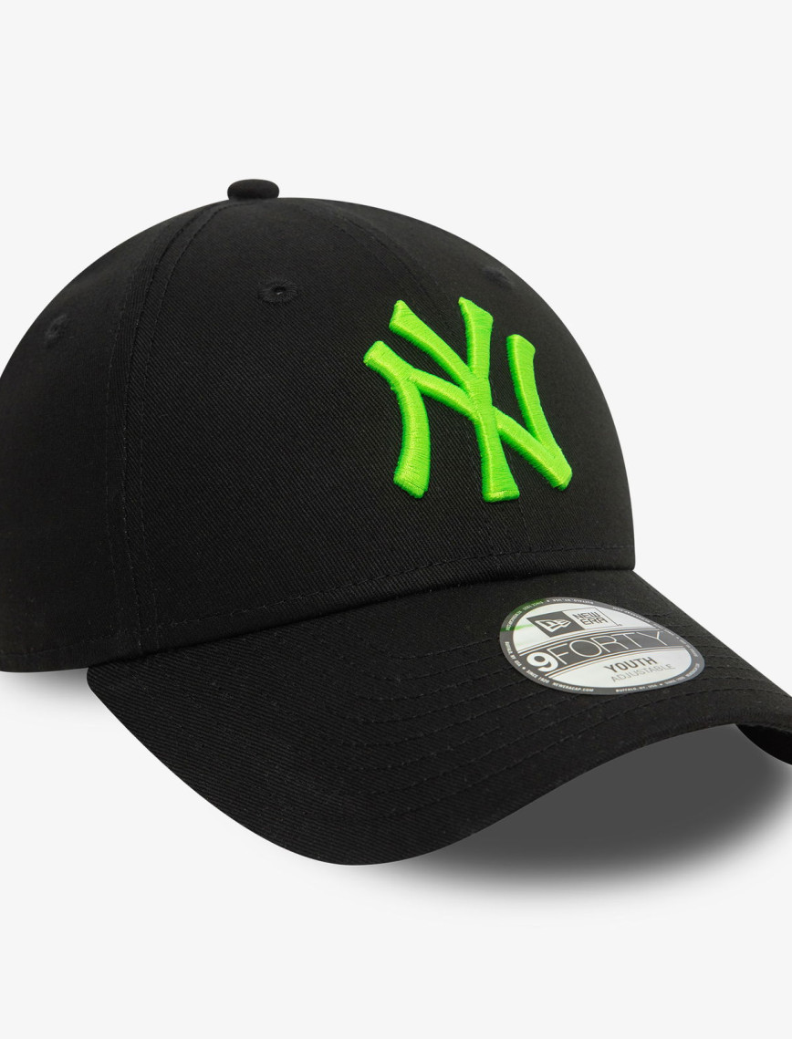 New Era Chyt Neon 9Forty Neyyan Blkgrs Çocuk Siyah Şapka New Era Chyt Neon 9Forty Neyyan Blkgrs Çocuk Siyah Şapka