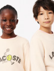 Lacoste Çocuk Baskılı Bej Sweatshirt Lacoste Çocuk Baskılı Bej Sweatshirt