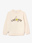 Lacoste Çocuk Baskılı Bej Sweatshirt Lacoste Çocuk Baskılı Bej Sweatshirt