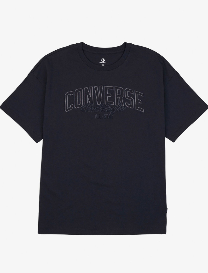 Converse Kadın Baskılı Siyah T-Shirt Converse Kadın Baskılı Siyah T-Shirt
