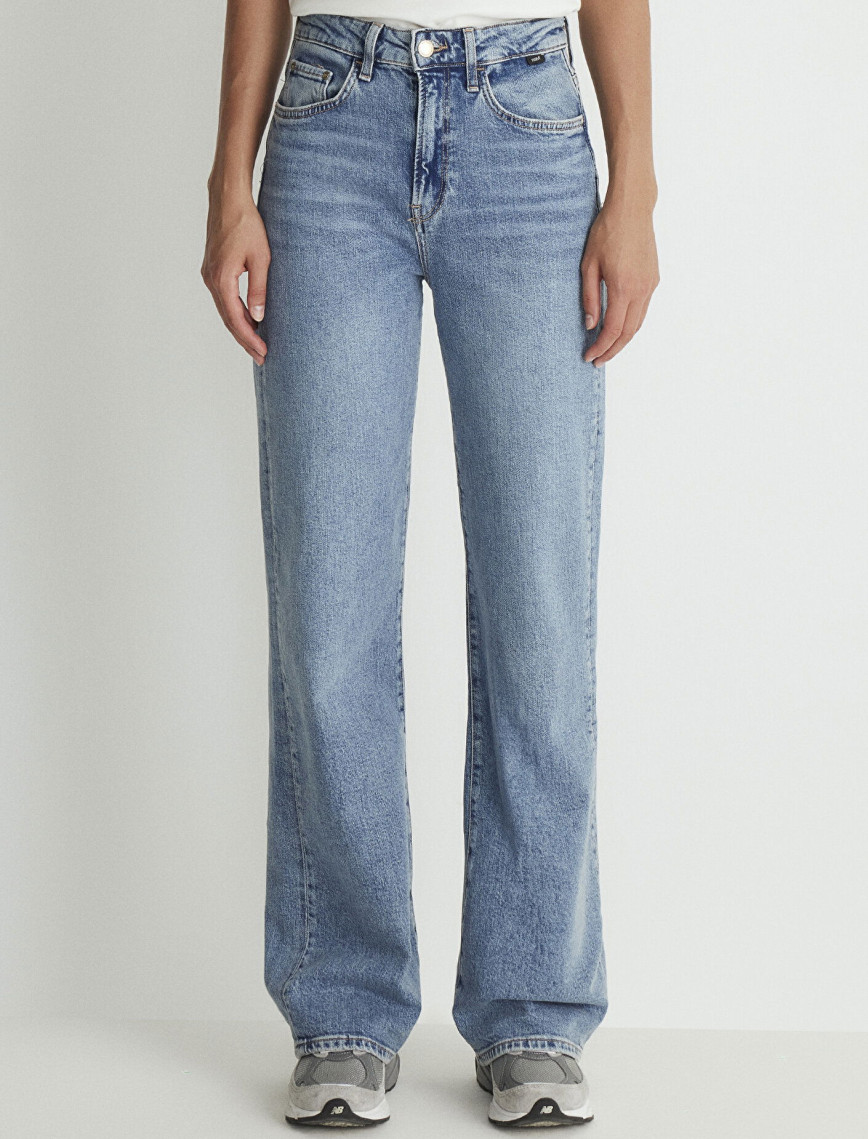 Mavi Victoria Mavi Premium Puslu Açık Mavi Jean Pantolon 101072-88212