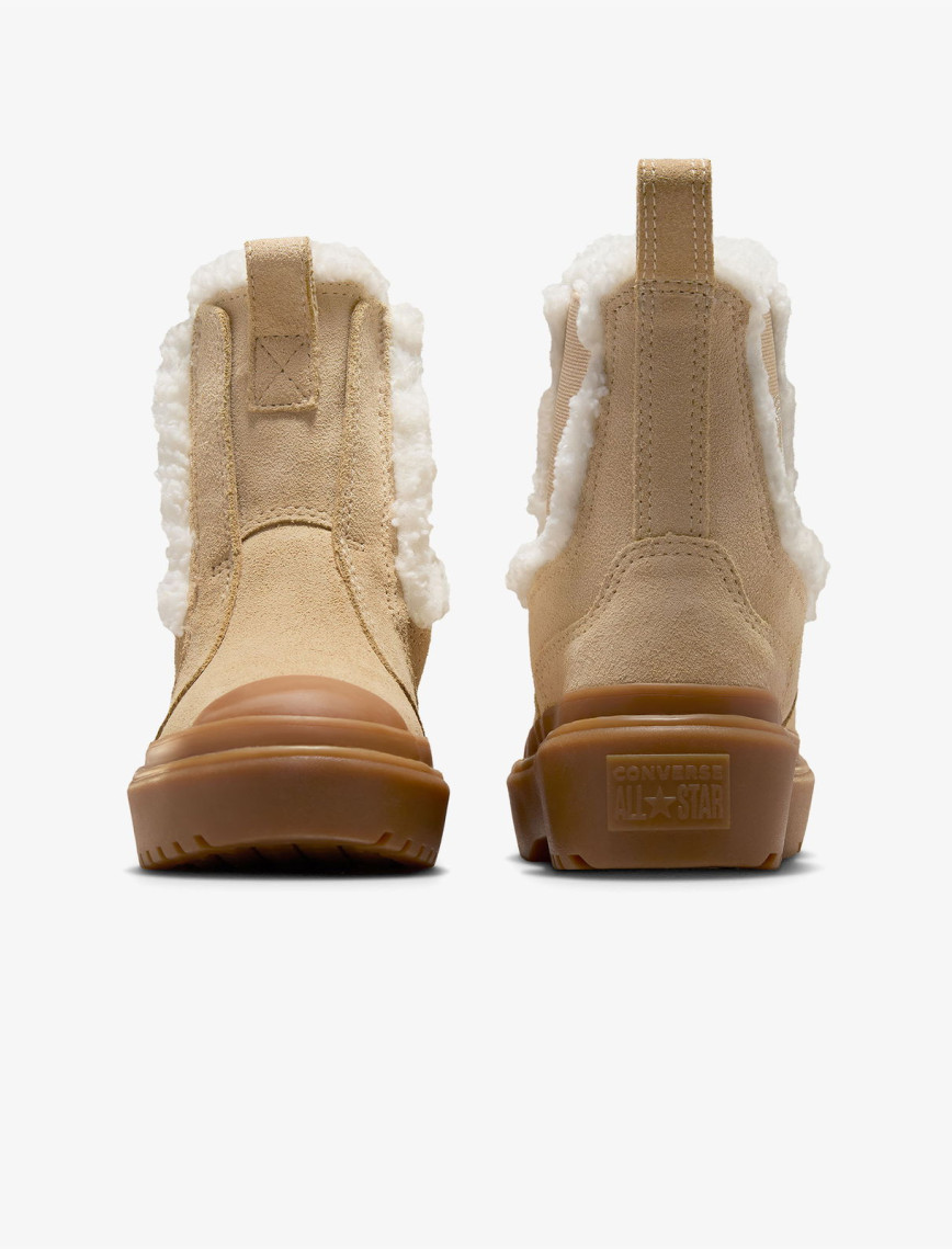 Converse Chuck Taylor All Star Chelsea Lugged Çocuk Kahverengi Süet Platform Bot Converse Chuck Taylor All Star Chelsea Lugged Çocuk Kahverengi Süet Platform Bot