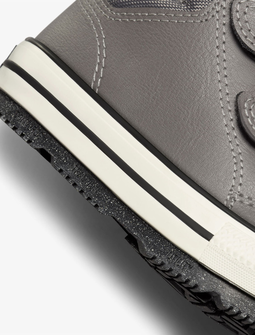 Converse Chuck Taylor All Star Berkshire Çocuk Gri Deri Bot Converse Chuck Taylor All Star Berkshire Çocuk Gri Deri Bot