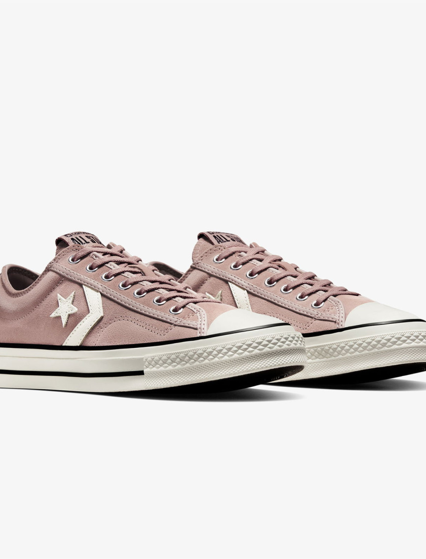 Converse Star Player 76 Unisex Pembe Deri Sneaker Converse Star Player 76 Unisex Pembe Deri Sneaker