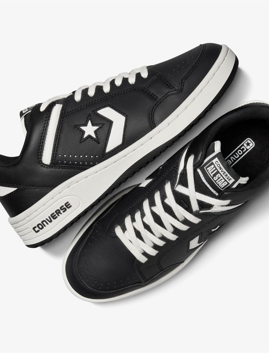 Converse Weapon Unisex Siyah Deri Sneaker Converse Weapon Unisex Siyah Deri Sneaker