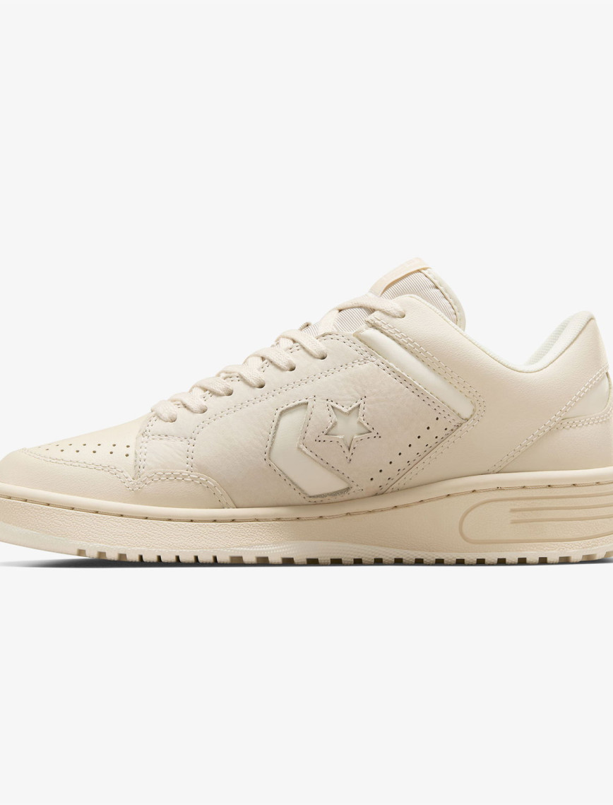 Converse Weapon Unisex Krem Deri Sneaker Converse Weapon Unisex Krem Deri Sneaker