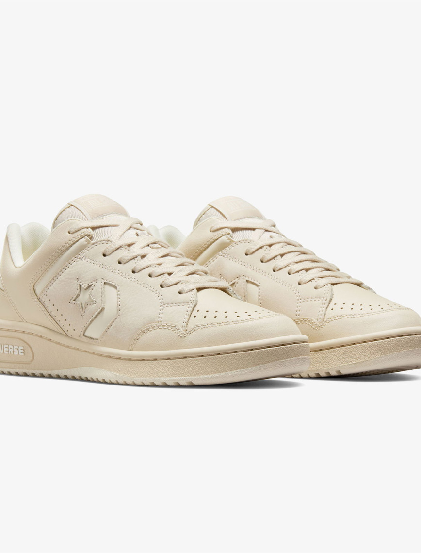 Converse Weapon Unisex Krem Deri Sneaker Converse Weapon Unisex Krem Deri Sneaker