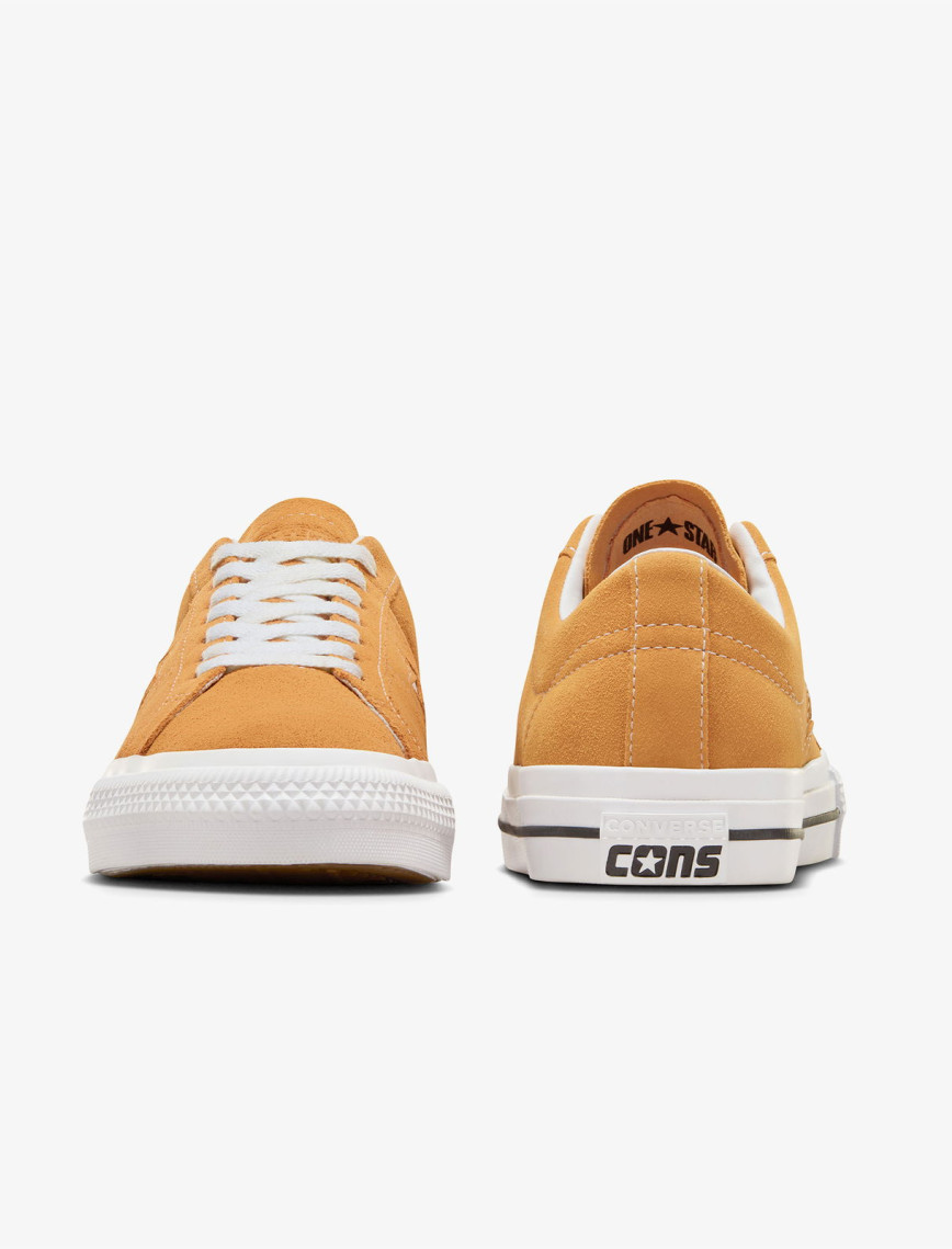 Converse One Star Pro Unisex Sarı Süet Sneaker Converse One Star Pro Unisex Sarı Süet Sneaker
