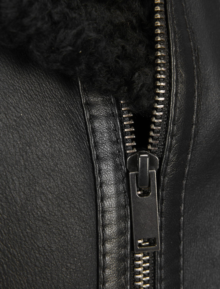 Tinora Siyah Kürk Ceket Tinora Siyah Kürk Ceket