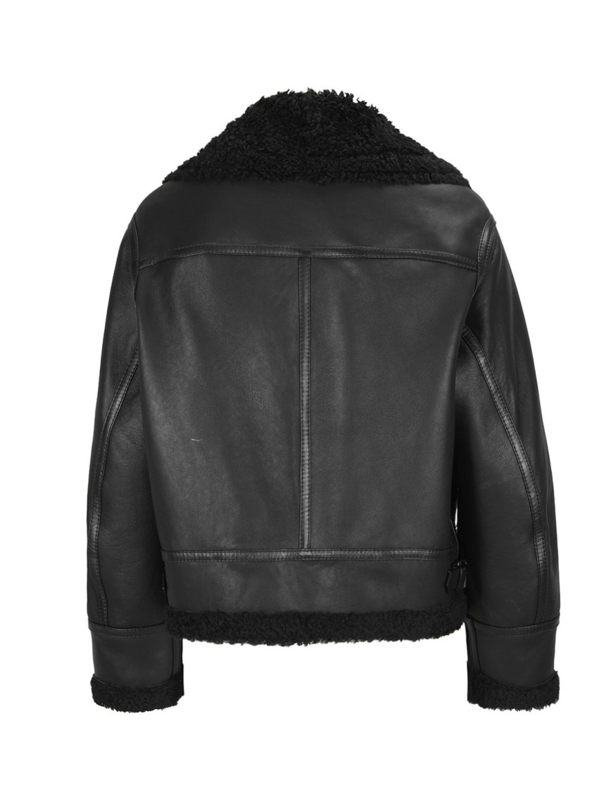 Tinora Siyah Kürk Ceket Tinora Siyah Kürk Ceket