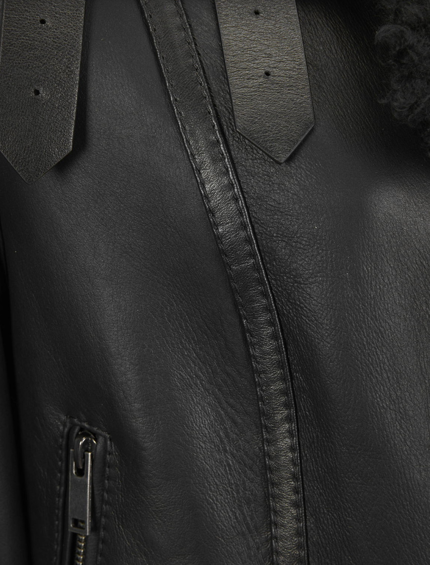 Tinora Siyah Kürk Ceket Tinora Siyah Kürk Ceket