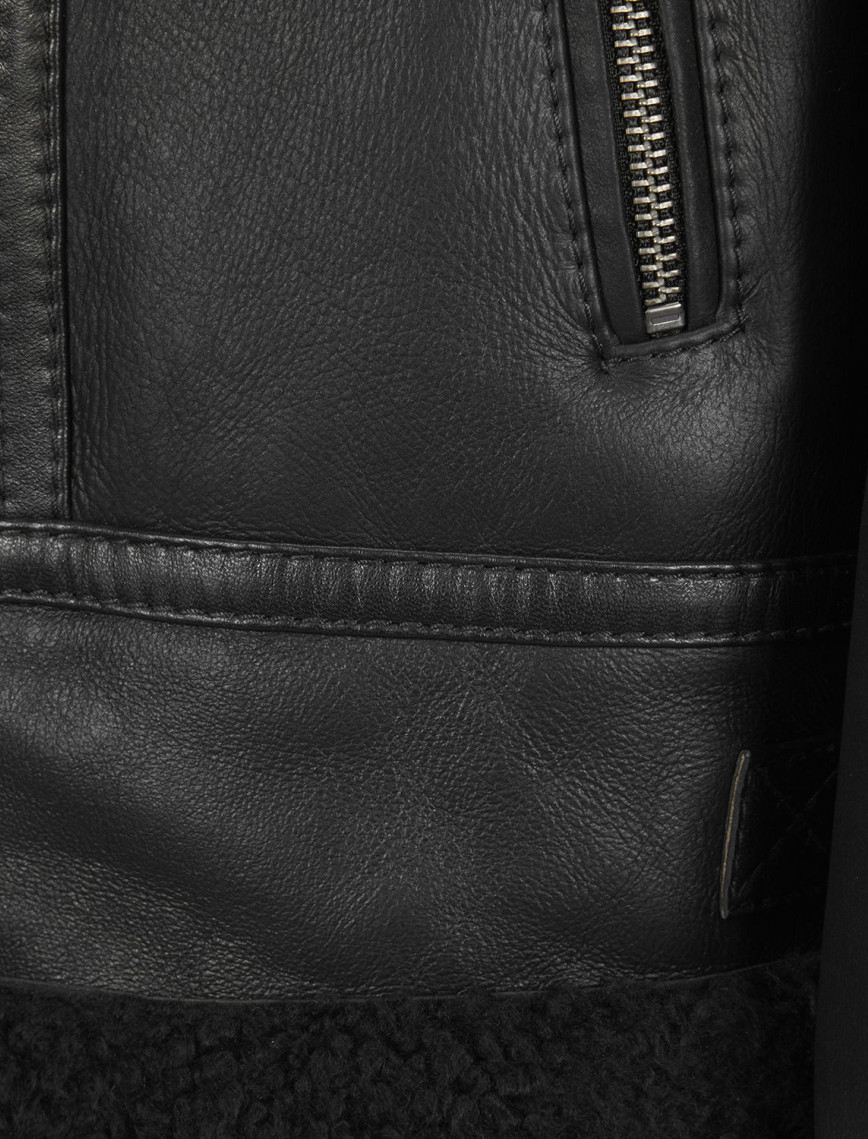 Tinora Siyah Kürk Ceket Tinora Siyah Kürk Ceket