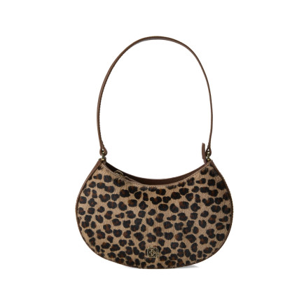 Leana Kahve Leopar Baskılı Kadın Çanta