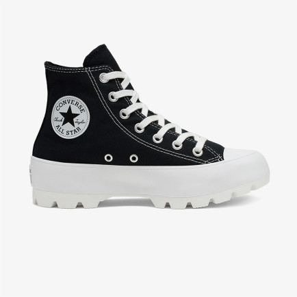 Converse Chuck Taylor All Star Lugged Hi Kadın Platform Siyah Sneaker Converse Chuck Taylor All Star Lugged Hi Kadın Platform Siyah Sneaker