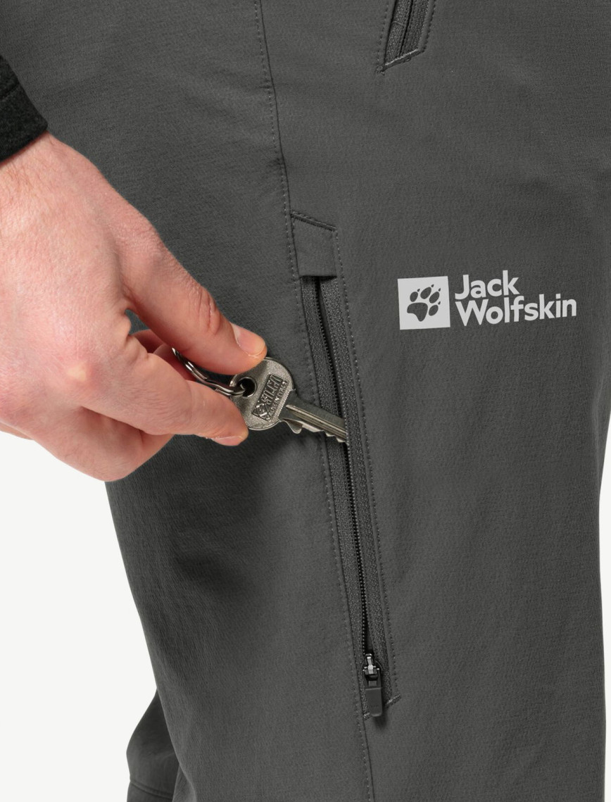 Jack Wolfskin Activate Xt Erkek Gri Outdoor Pantolon Jack Wolfskin Activate Xt Erkek Gri Outdoor Pantolon