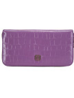 Zane Mor Kadın Kroko Baskılı Deri Cüzdan Zane Mor Kadın Kroko Baskılı Deri Cüzdan