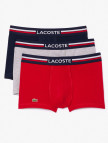 Lacoste Active Erkek Baskılı 3'lü Renkli Boxer Lacoste Active Erkek Baskılı 3'lü Renkli Boxer