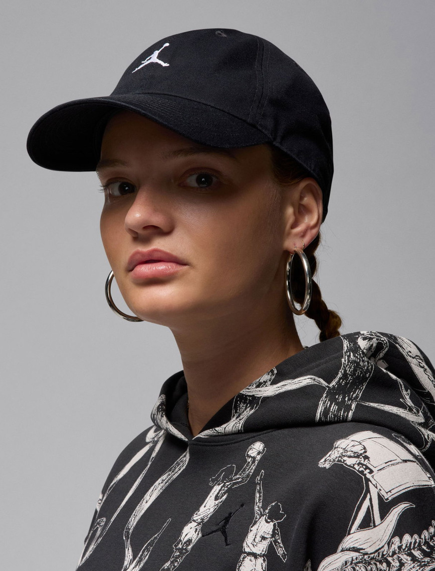 Jordan Club Unisex Siyah Şapka